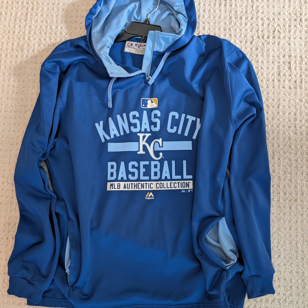 Majestic Blue Zip-Up Hoodie